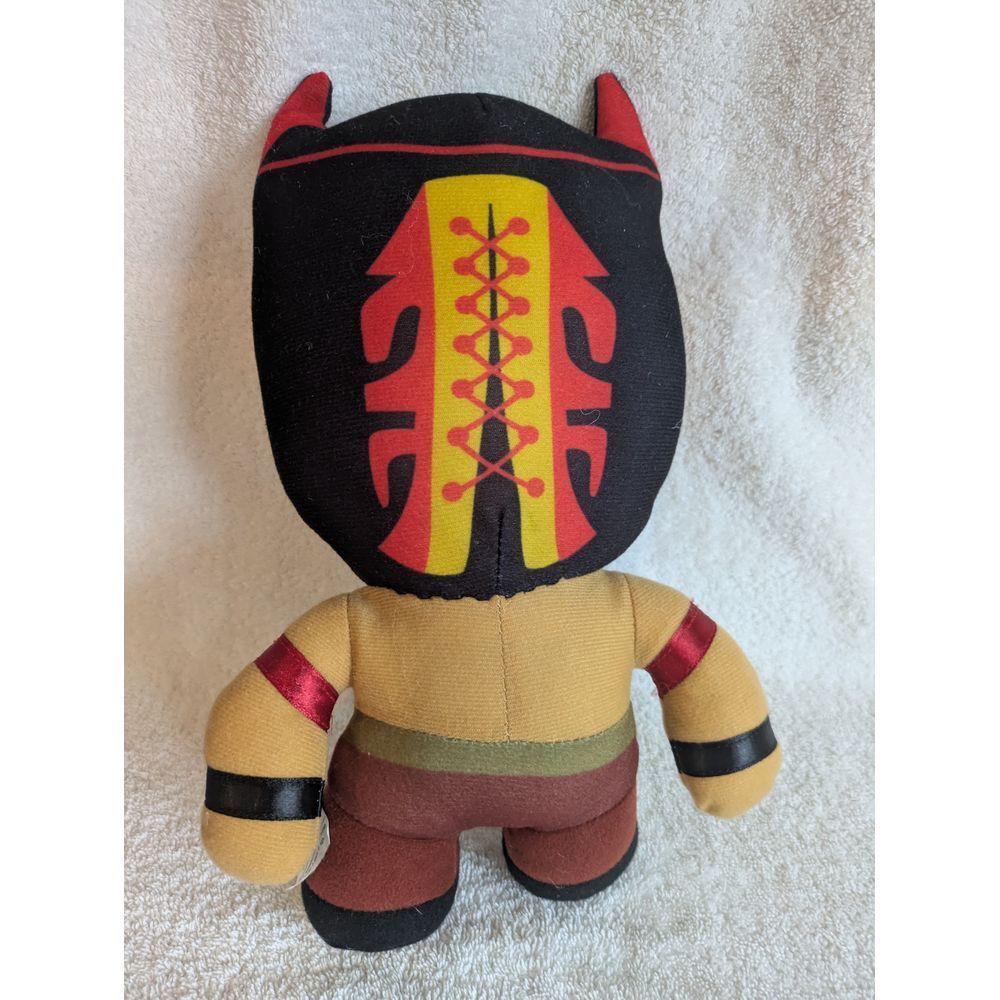 WWE Lucha Libre Wrestler Plush Toy Stuffed Action Figure Red Mask Character 12" - Picture 2 of 4